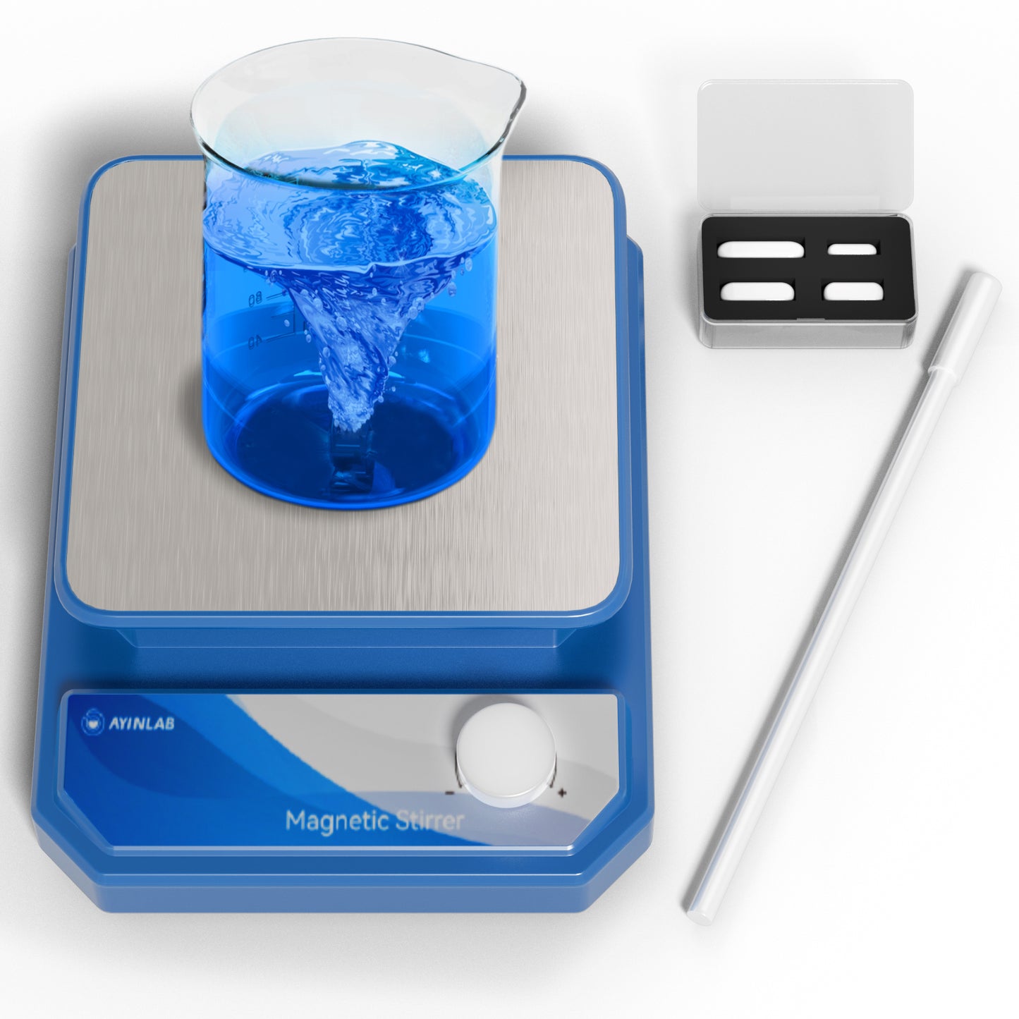 AYINLAB Magnetic Stirrer 3000rpm - Blue