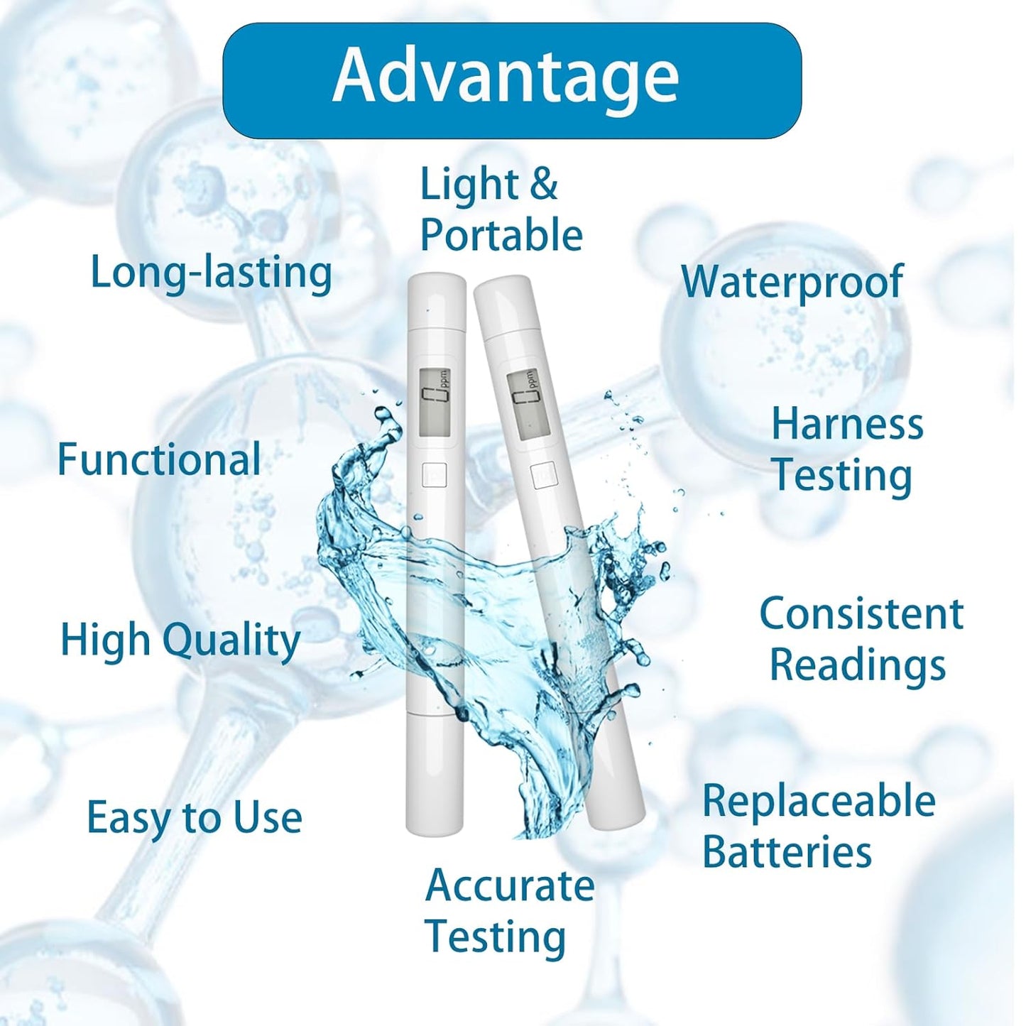 AYINLAB TDS Meter for Water 0-9999ppm