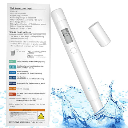 AYINLAB TDS Meter for Water 0-9999ppm