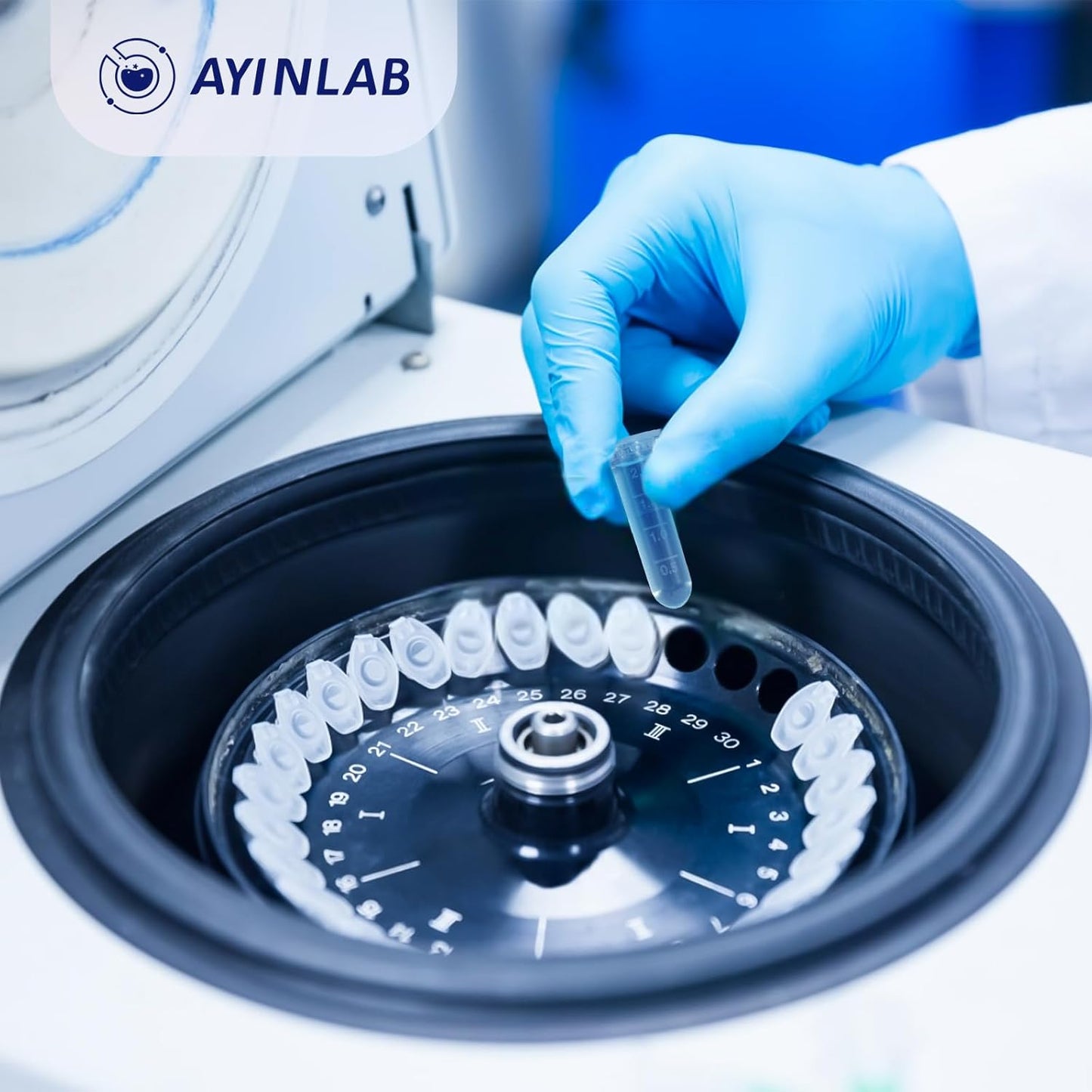 AYINLAB Polypropylene Microcentrifuge Tubes 2ml - 500pcs